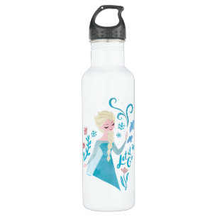 Frozen 2   Elsa "Let It Go" Watercolor 710 Ml Water Bottle