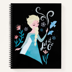 Frozen 2   Elsa "Let It Go" Watercolor Notebook