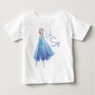 Frozen 2 Elsa - Lil Sis Baby T-Shirt