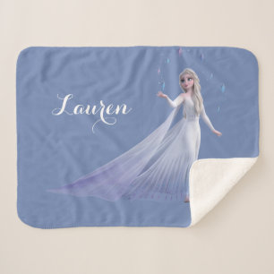 Frozen 2 Elsa - My Powers are Special Sherpa Blanket