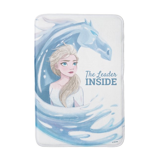 Frozen 2: Elsa & The Nokk Portrait Bath Mat (Front Vertical)