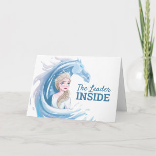 Frozen 2: Elsa & The Nokk Portrait Card