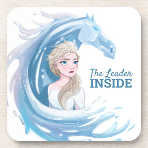 Frozen 2: Elsa & The Nokk Portrait Coaster