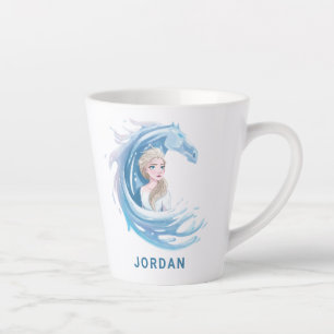 Frozen 2: Elsa & The Nokk Portrait Latte Mug
