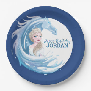 Frozen 2: Elsa & The Nokk Portrait Paper Plate