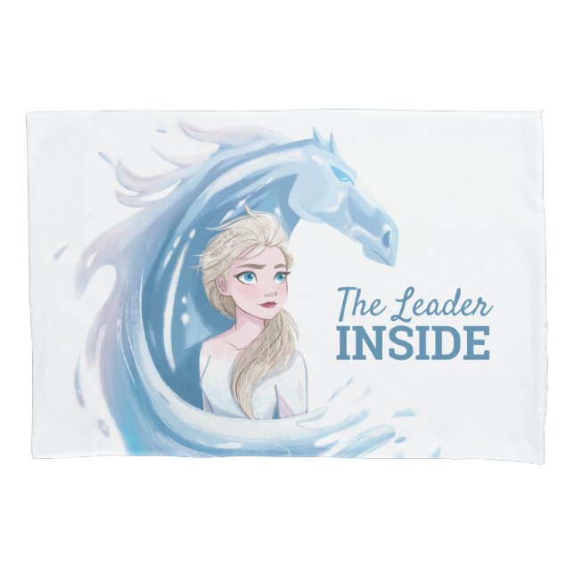 Frozen 2: Elsa & The Nokk Portrait Pillowcase (Front)
