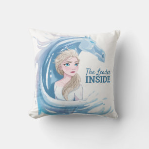 Frozen 2: Elsa & The Nokk Portrait Throw Pillow