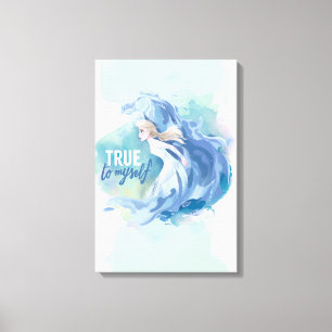 Frozen 2: Elsa & The Nokk   True To Myself Canvas Print