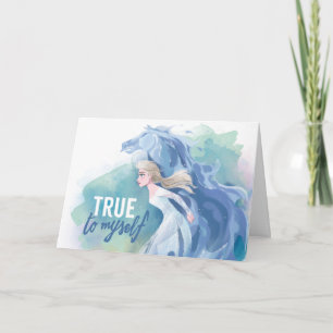 Frozen 2: Elsa & The Nokk True To Myself Card