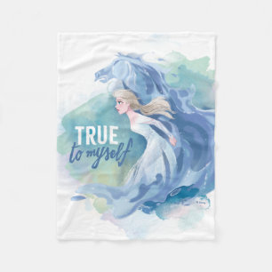 Frozen 2: Elsa & The Nokk True To Myself Fleece Blanket