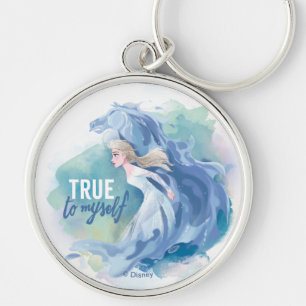 Frozen 2: Elsa & The Nokk   True To Myself Keychain
