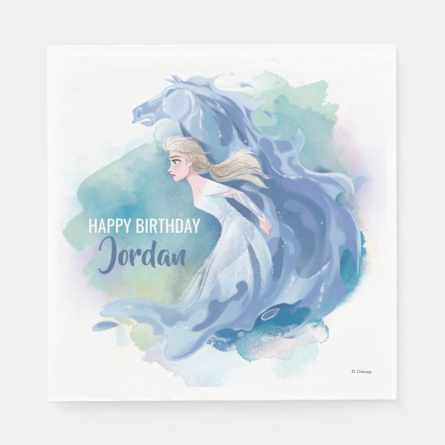 Frozen 2: Elsa & The Nokk | True To Myself Napkin (Front)