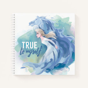 Frozen 2: Elsa & The Nokk   True To Myself Notebook