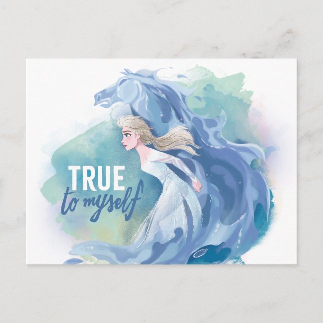Frozen 2: Elsa & The Nokk | True To Myself Postcard (Front)