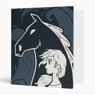 Frozen 2: Elsa & The Nokk Woodcut Graphic Binder