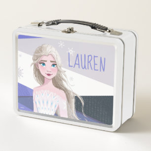 Frozen 2   Elsa the Snow Queen Metal Lunch Box