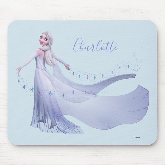 Frozen 2 | Elsa - There's Power in Me Mouse Pad (Front)