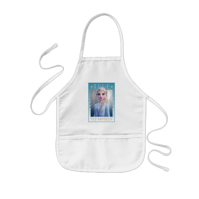 Frozen 2 | Elsa - True to Myself Kids Apron (Front)