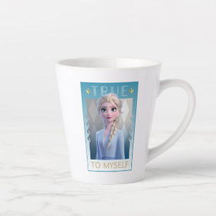 Frozen 2   Elsa - True to Myself Latte Mug