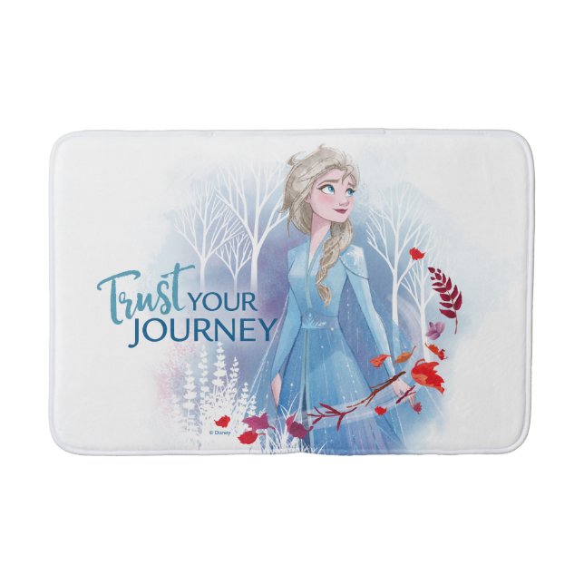 Frozen 2: Elsa | Trust Your Journey Bath Mat (Front)