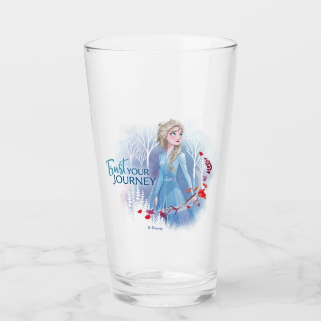 Frozen 2: Elsa | Trust Your Journey Glass (Front)