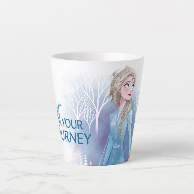 Frozen 2: Elsa | Trust Your Journey Latte Mug (Front)