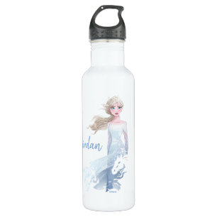 Frozen 2: Elsa Watercolor Illustration 710 Ml Water Bottle