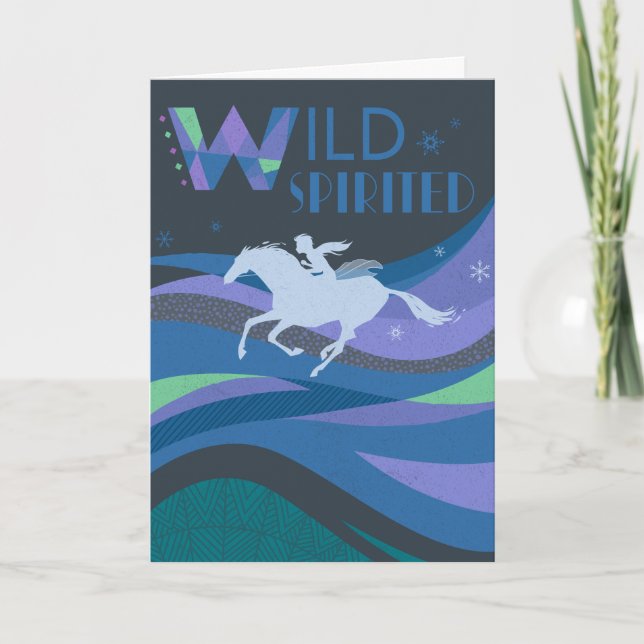 Frozen 2 | Elsa Wild-Spirited Card (Front)