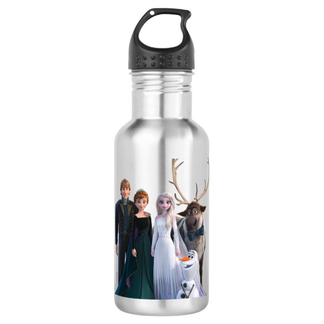 Frozen 2 | Group Pose 710 Ml Water Bottle (Front)