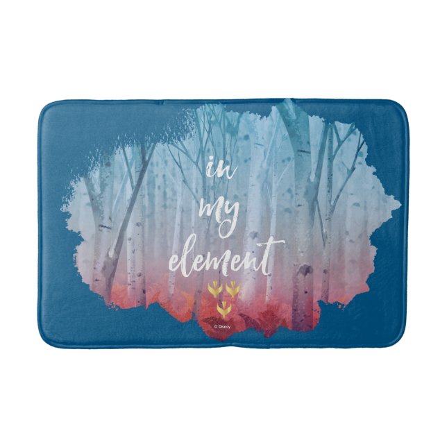 Frozen 2: In My Element Bath Mat (Front)