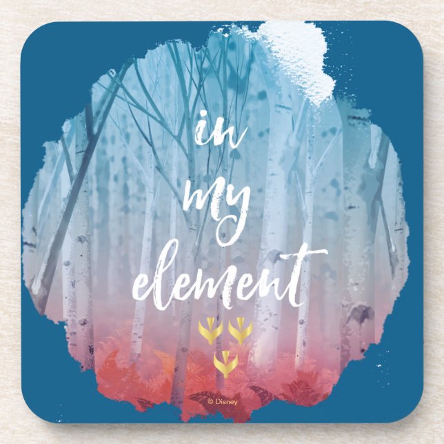 Frozen 2: In My Element Coaster (Front)