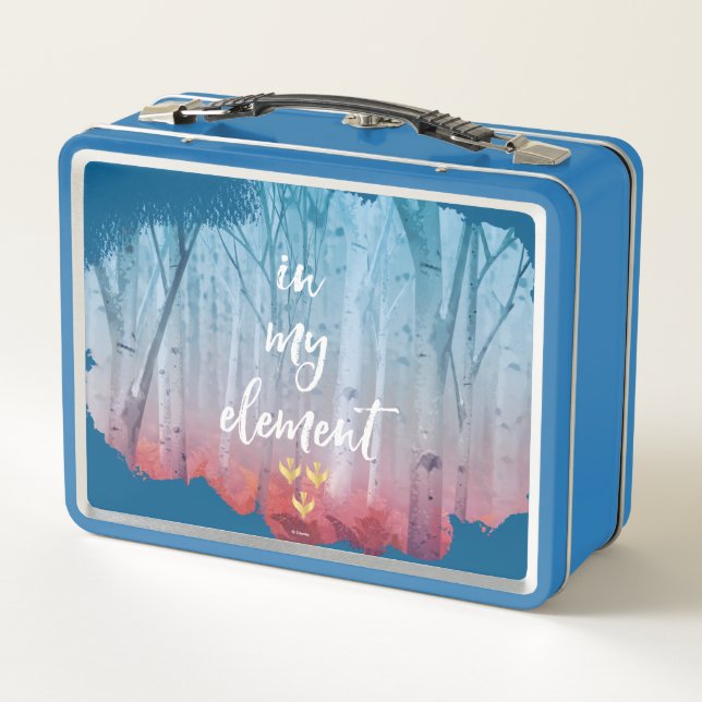 Frozen 2: In My Element Metal Lunch Box (Back)