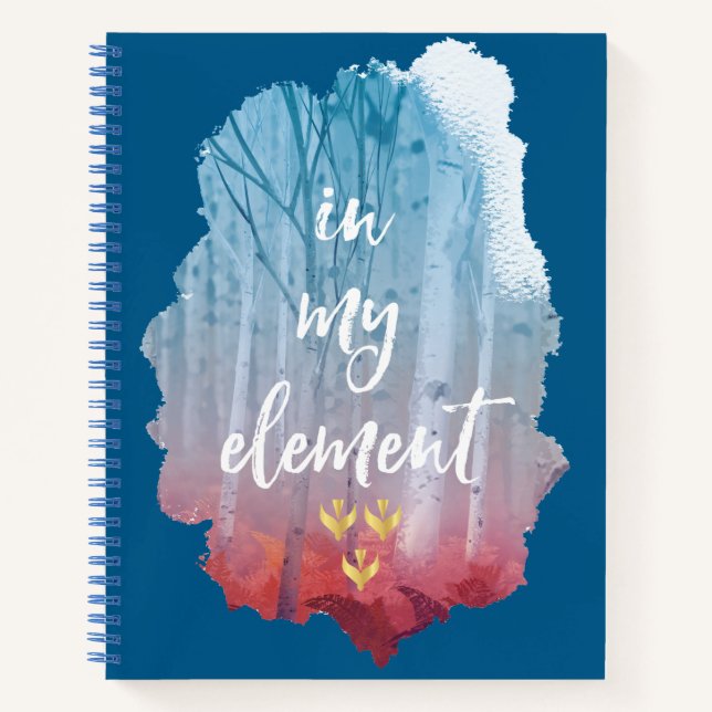 Frozen 2: In My Element Notebook (Front)