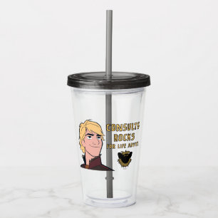 Frozen 2   Kristoff "Consults Rocks" Acrylic Tumbler