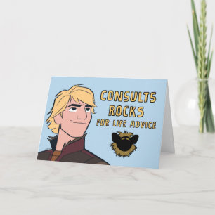 Frozen 2   Kristoff "Consults Rocks" Card