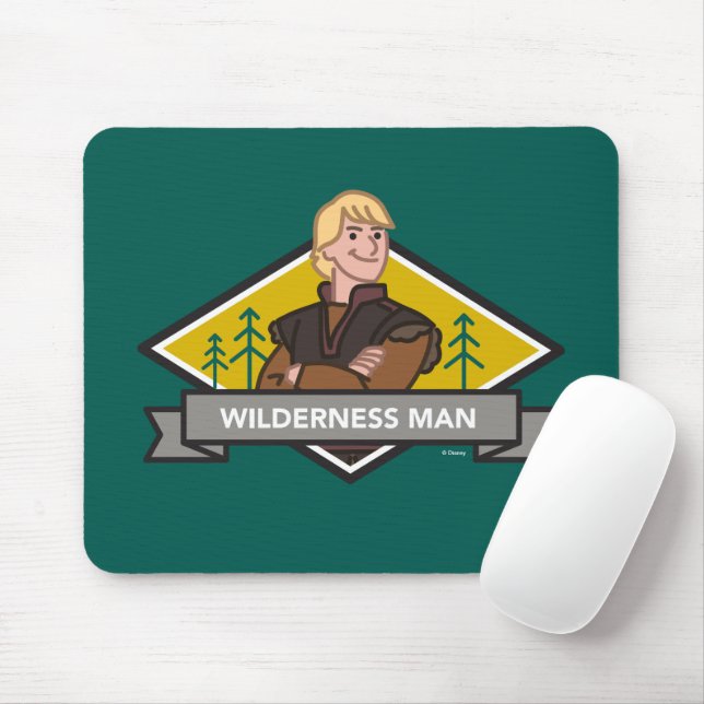 Frozen 2 | Kristoff - Wilderness Man Mouse Pad (With Mouse)