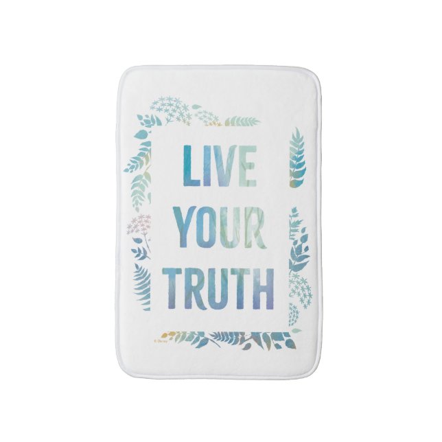 Frozen 2: Live Your Truth Bath Mat (Front Vertical)