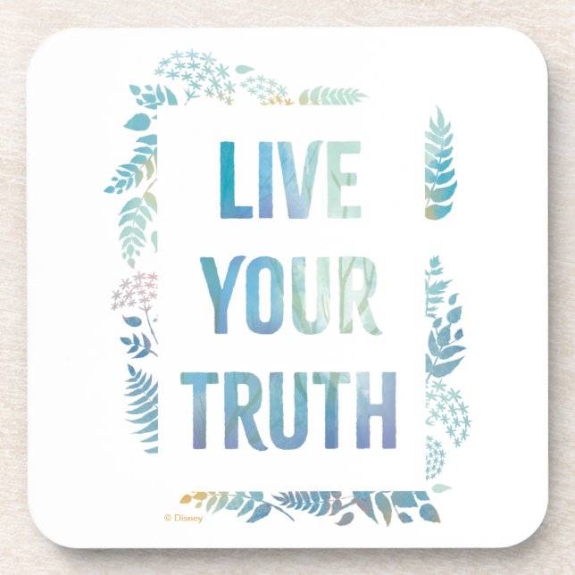 Frozen 2: Live Your Truth Coaster (Front)