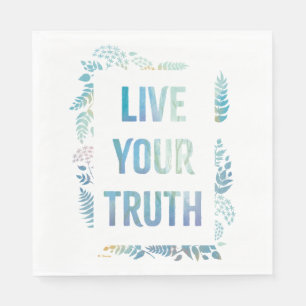 Frozen 2: Live Your Truth Napkin