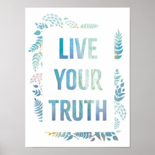 Frozen 2: Live Your Truth Poster