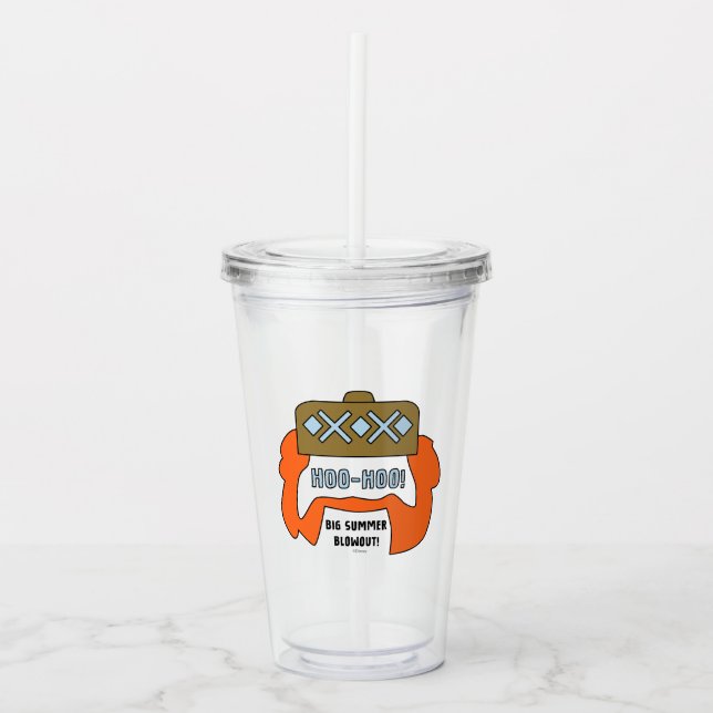 Frozen 2 | Oaken "Big Summer Blowout!" Beard Acrylic Tumbler (Front)