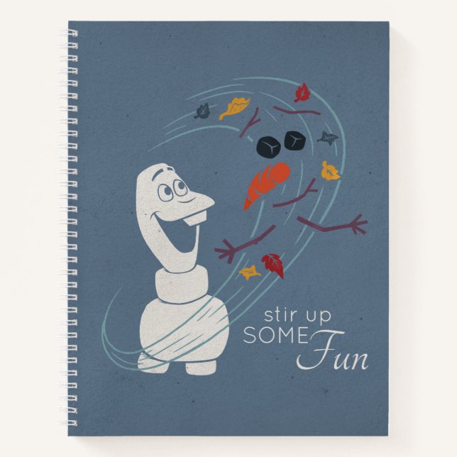 Frozen 2: Olaf And The Wind Notebook (Front)