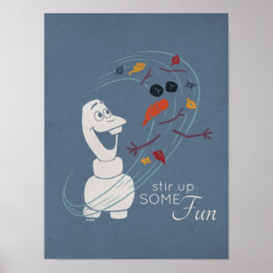 Frozen 2: Olaf And The Wind Poster