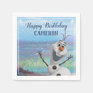 Frozen 2 - Olaf Birthday Party Napkin