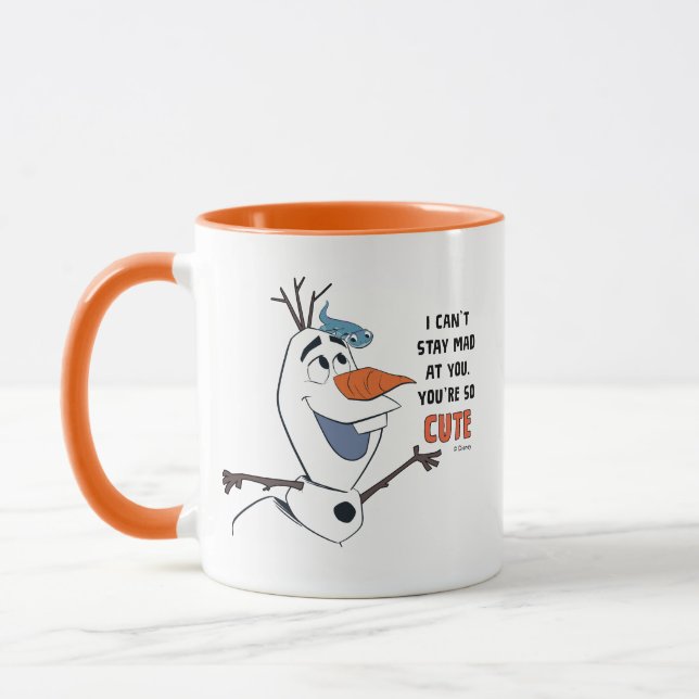 Frozen 2 | Olaf & Bruni "I Can't Stay Mad At You" Mug (Left)