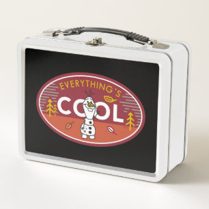 Frozen 2   Olaf - Everything's Cool Metal Lunch Box
