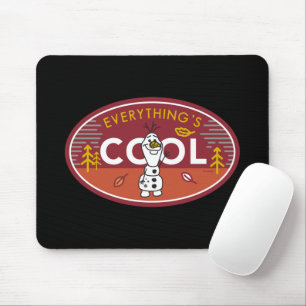 Frozen 2   Olaf - Everything's Cool Mouse Pad