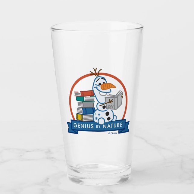 Frozen 2 | Olaf - Genius by Nature Badge Glass (Front)