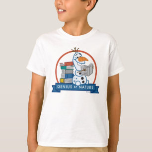 Frozen 2 Olaf - Genius by Nature Badge T-Shirt