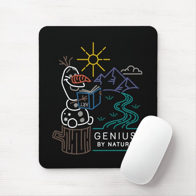 Frozen 2 | Olaf - Genius by Nature Mouse Pad (With Mouse)